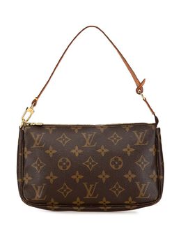 Louis Vuitton Pre-Owned: Коричневая сумка 