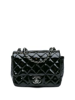 CHANEL Pre-Owned: Чёрная сумка через плечо 