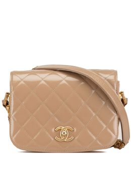 CHANEL Pre-Owned: Блестящая сумка через плечо 