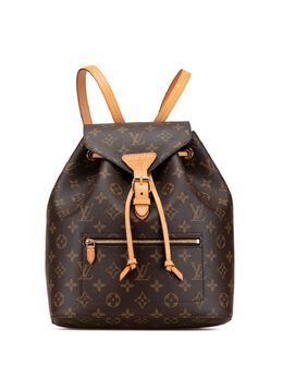 Louis Vuitton Pre-Owned: Коричневый рюкзак 