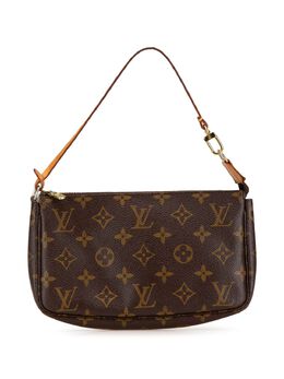 Louis Vuitton Pre-Owned: Коричневая сумка 