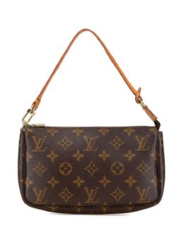 Louis Vuitton Pre-Owned: Коричневая сумка 