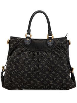 Louis Vuitton Pre-Owned: Чёрная сумка 