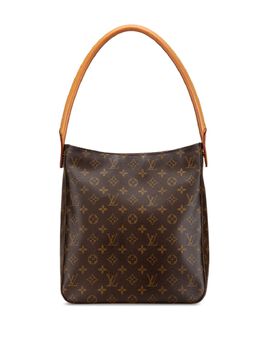 Louis Vuitton Pre-Owned: Коричневая сумка 