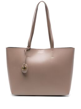 Kurt Geiger London: Коричневая сумка-шоппер 