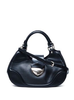 Louis Vuitton Pre-Owned: Чёрная сумка-шоппер 
