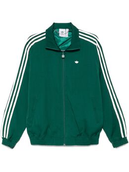 adidas: Зелёный свитшот 