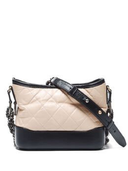CHANEL Pre-Owned: Бежевая сумка 