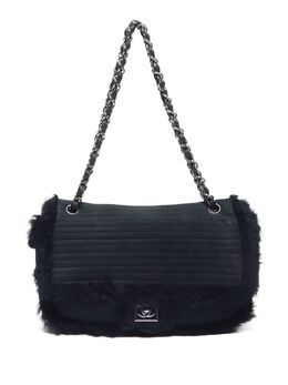 CHANEL Pre-Owned: Чёрная сумка 
