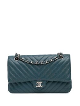 CHANEL Pre-Owned: Голубая сумка 