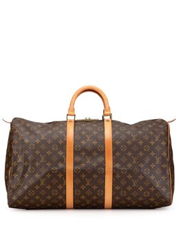 Louis Vuitton Pre-Owned: Коричневая сумка 