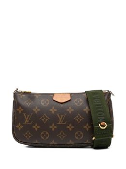 Louis Vuitton Pre-Owned: Коричневая сумка 