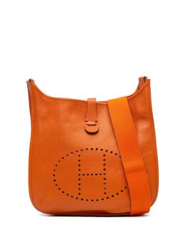 Hermès Pre-Owned: Оранжевая сумка через плечо 