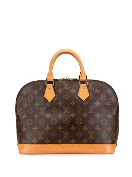 Louis Vuitton Pre-Owned: Коричневая сумка 