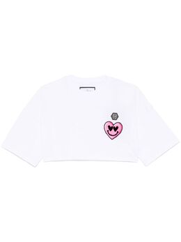 Philipp Plein: Белая футболка 