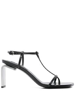 Jil Sander: Чёрные сандалии 