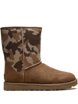 UGG: Коричневые ботинки 