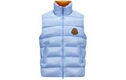 Moncler: Синий жилет 