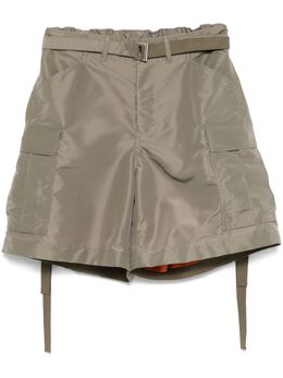 sacai: Зелёные шорты 