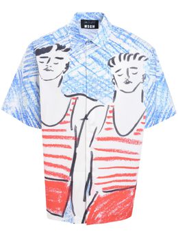 MSGM: Хлопковая рубашка 