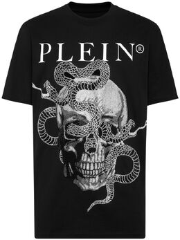Philipp Plein: Чёрная футболка  Skull