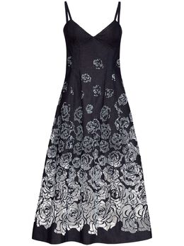 Oscar de la Renta: Джинсовое платье 