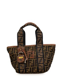 Fendi Pre-Owned: Коричневая сумка 