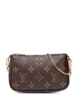 Louis Vuitton Pre-Owned: Коричневая сумка 