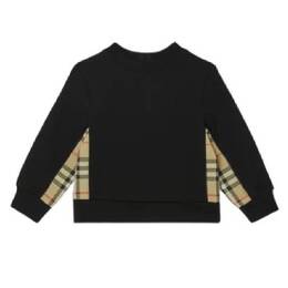 Burberry: Чёрный свитшот  Vintage Check