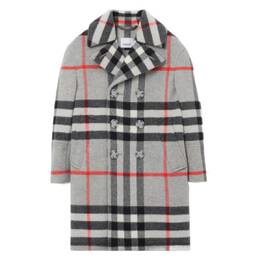 Burberry: Пальто из шерсти 