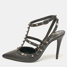 Valentino: Чёрные туфли  Rockstud