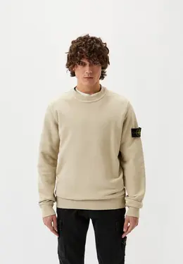 Stone Island: Бежевый свитшот 