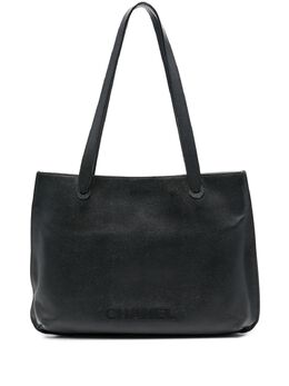 CHANEL Pre-Owned: Чёрная сумка 