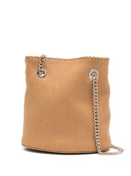 Stella McCartney: Коричневая сумка  Falabella