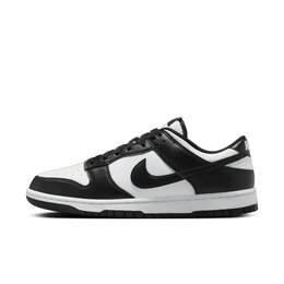 Nike: Чёрные кроссовки  Dunk Low Retro