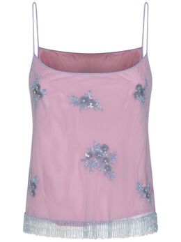 Blumarine: Розовый топ 