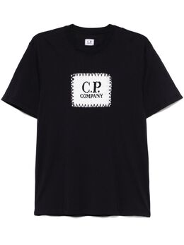 C.P. Company: Голубая футболка 