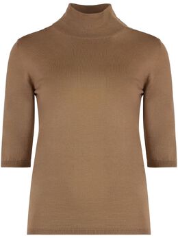 Max Mara: Свитер с коротким рукавом 
