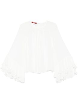 Max Mara: Белая блуза 