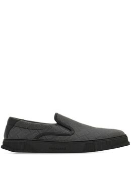 Ferragamo: Чёрные кроссовки  Gancini