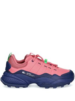 Lacoste: Розовые кроссовки 