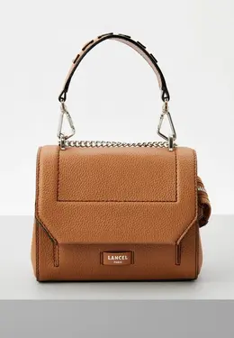 Lancel: Коричневая сумка 