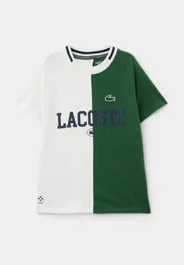 Lacoste: Зелёная футболка 