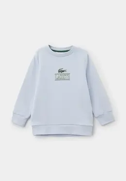 Lacoste: Голубой свитер 