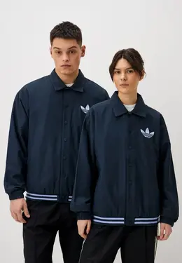 adidas Originals: Синяя куртка 