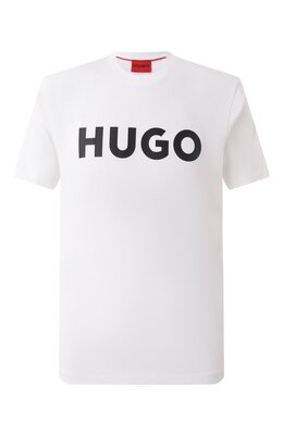 HUGO: Хлопковая футболка 