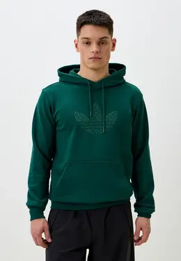 adidas Originals: Зелёная толстовка 