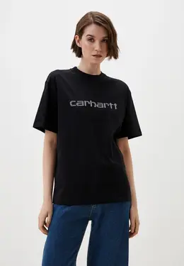 Carhartt WIP: Чёрная футболка 