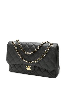 CHANEL Pre-Owned: Чёрная сумка 