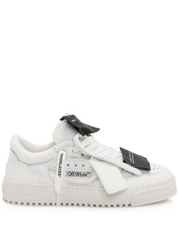 Off-White: Белые кроссовки  Off Court
